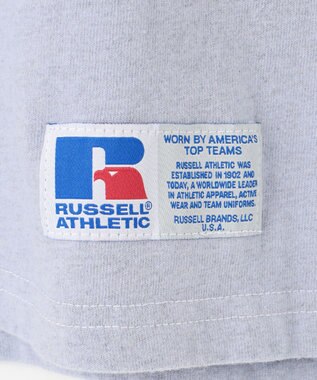 J.PRESS YORK STREET 【UNISEX】RUSSELL×YORK STREET ロゴTシャツ ブルー系