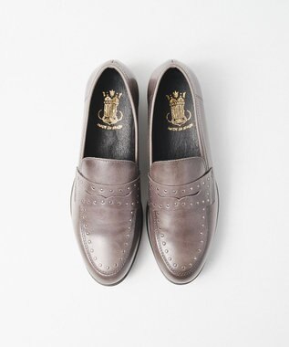 BONTRE 【BONTRE/ボントレ】スタッズローファー/50501-VA グレー