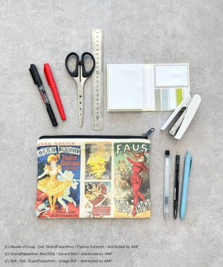 CRAFT STANDARD BOUTIQUE アートコラボ【ジュール・シェレ】ポーチ A