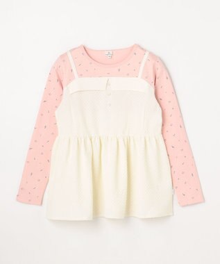 組曲 KIDS 【150-160㎝】メロディ ビスチェトップス エクリュ