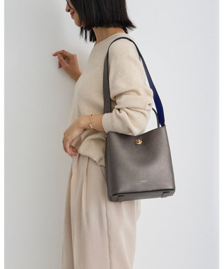 MioFIRANO ツイストロックボックスハンドバッグ 3WAY　FIRANO フィラノ BRONZE