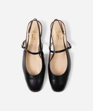 BONTRE 【LucaGrossi/ルカグロッシ】ラウンドトゥストラップシューズ/CH980-XS ブラック