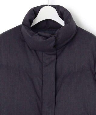 23区 S 【撥水加工】TWツイル ショート ダウンコート グレー系