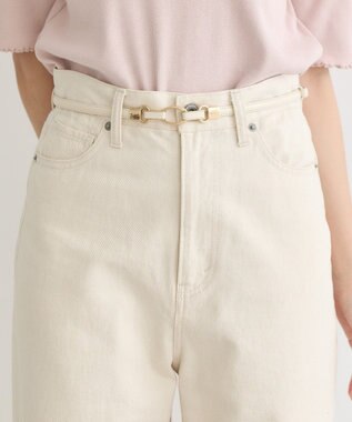 earth music&ecology ビットベルト Ivory