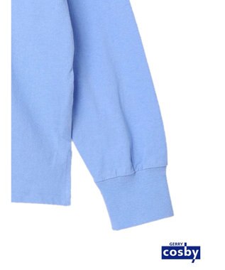 earth music&ecology Ｃｏｓｂｙ×ｅａｒｔｈ　ベアープリントロングＴシャツ Light Blue