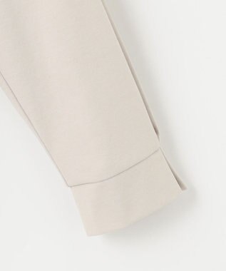 J.PRESS LADIES 【吸水速乾】プレーティングジャージー シャツテール カットソー ライトグレー系