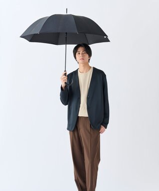 MOONBAT 【超撥水/ 耐風】フロータス (FLO(A)TUS) 長傘  無地 UV 60cm ブラック