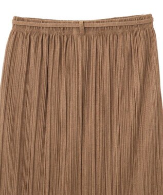earth music&ecology プリーツレイヤードライクスカート Brown