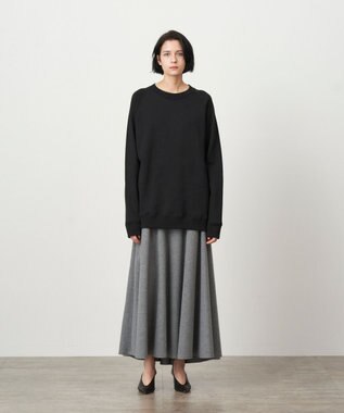 ATON ZERO TSURI URAKE | クルーネック スウェットシャツ - UNISEX BLACK