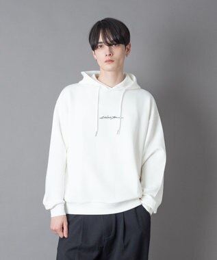 WEGO 【ユニセックス着用ITEM】ワンポイントプルパーカー ホワイト