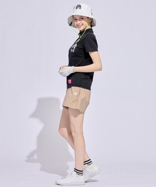 PW CIRCULUS 【ｗOMEN】TURTLE MOTIFイージーショーツ ゴルフウェア レディース ベージュ系