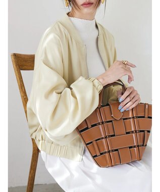 Green Parks AnriettMusee ＭＡ－１ブルゾン Beige