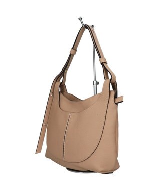 INTER-CHAUSSURES 【LORISTELLA】ソフトレザーデイリー2WAYバッグ グレー