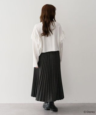 Green Parks ミッキー＆フレンズ／袖フリルショート丈ＴＥＥⅡ Off White