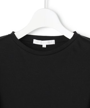 23区 S 【GOLD LABEL】エンブロイダリー コンビ TEE ブラック系