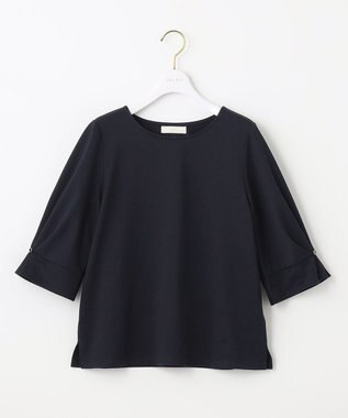 ANY SIS S 【接触冷感・UVカット】サカリバクルーネック プルオーバー ネイビー