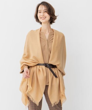 自由区 アームホールストール キャメル系