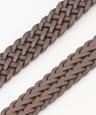 23区 ロングメッシュ ベルト ブラウン系