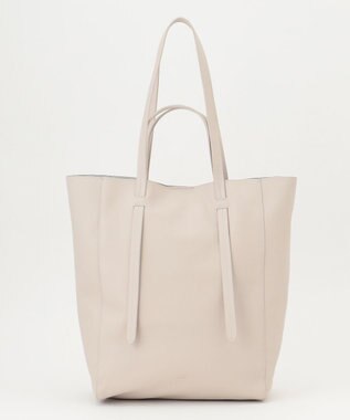 23区 【CLASSY.6月号掲載/Oggi4月号掲載】レザートートバッグ グレージュ