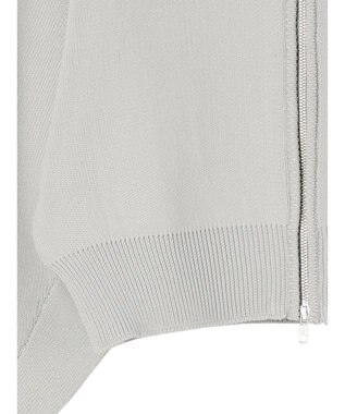 Green Parks ・ＥＬＥＮＣＡＲＥ　ＤＵＥ　ハイネックＺＩＰカーディガン Gray