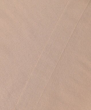 自由区 【洗える・XSサイズあり】クレープストレッチノースリーブ ニット キャメル系