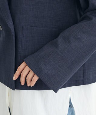 Green Parks ショートジャケット Navy