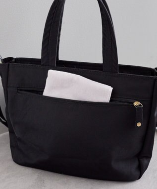 Maison de FLEUR ボンネルリボンショルダーバッグ Black