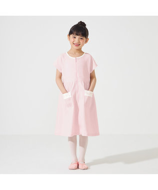 Chacott ジップアップワンピース ベビーピンク