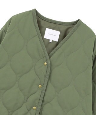 AMERICAN HOLIC キルティングブルゾン Khaki