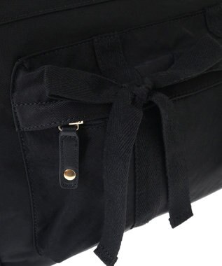 Maison de FLEUR ボンネルリボンショルダーバッグ Black