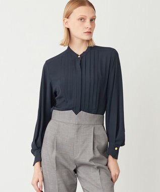 BEIGE， 【新色追加】BRAINE / ブラウス Navy