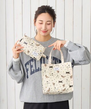 ROOTOTE 3721【ルートート】ウィズルー.ポーチ.ラミネート-Y 03：ネコ