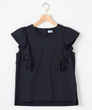 組曲 【先行予約】スウェットファンクションジャージー フリル袖カットソー