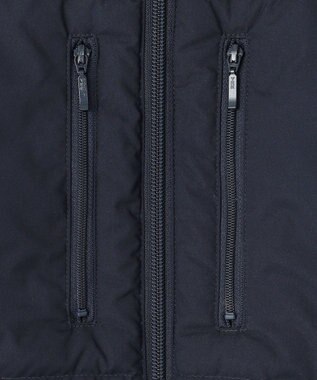 23区GOLF 【WOMEN】【撥水・ストレッチ】リバーシブル ダウンベスト ネイビー系