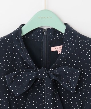 TOCCA 【WEB限定＆洗える！】RAINY SEASON ドレス ネイビー系5