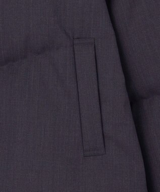 23区 【撥水加工】TWツイル ショート ダウンコート グレー系