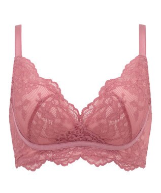 BRADELIS New York 【BRADELIS Me / ノンワイヤー・バストアップ】Perfumyバックスムーズブラ25S1 ブラデリスミー 補正 ブラジャー ダスティローズ