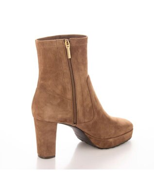 MODE ET JACOMO <MODE ET JACOMO>ストレッチレザーブーツ ブラウンスエード