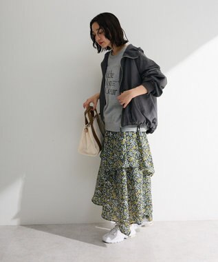 Green Parks 撥水加工フード付ブルゾン Gray