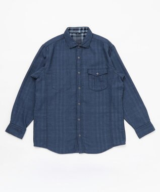 JOSEPH ABBOUD 【キングサイズ】リバーシブルチェック シャツ