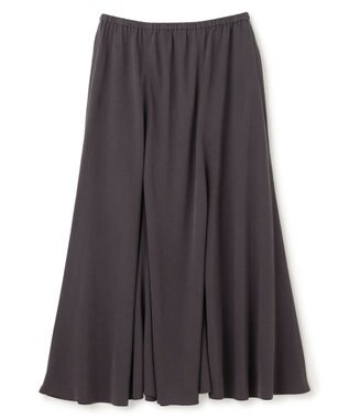 UNFILO L フィブリル ロングスカート チャコール