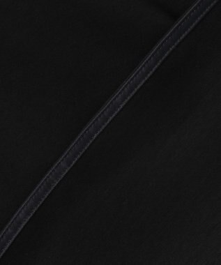 ICB L 【接触冷感・洗える】コンパクトスムース ノースリーブ Tシャツ ブラック系