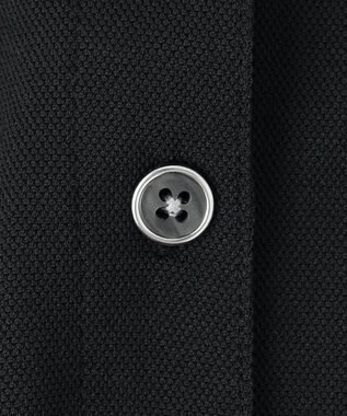 23区GOLF 【WOMEN】遮熱エイトムーブポロ　フレンチスリーブ ブラック系