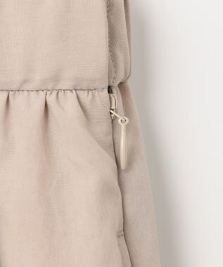 23区 L 【洗える】ヴィンテージライトタフタ バルーン スカート ベージュ系