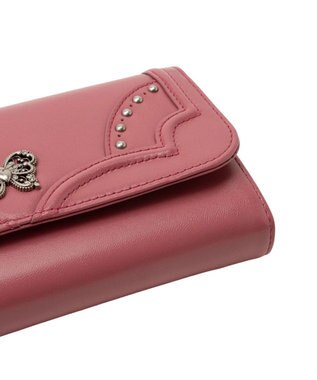 ANNA SUI ナーシャ 口金長財布 ピンク