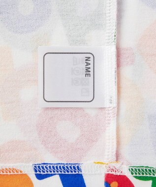 MIKI HOUSE HOT BISCUITS 【70-120cm】 ビーンズ総柄半袖Tシャツ マルチカラー