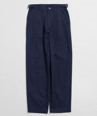 LENO UTILITY TROUSERS《UNISEX》ベイカーパンツ NAVY