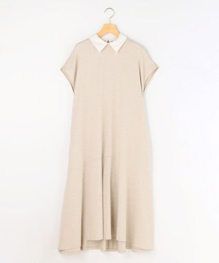 組曲 S 【先行予約】ライトリネンライク ワンピース ベージュ系