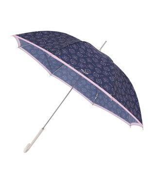 MOONBAT PAUL&JOE ACCESSOIRES(ポール＆ジョー アクセソワ) 長傘 ドローイングヌネット＆ジプシー ネイビーブルー