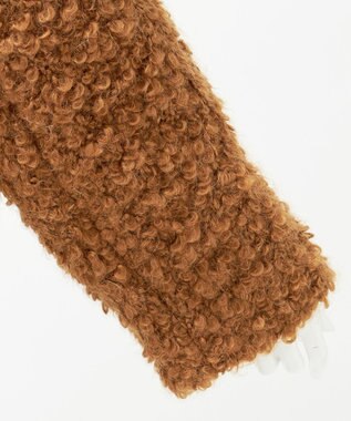 23区 L 【GOLD LABEL】COLOMBOモヘヤループ ジャケット キャメル系